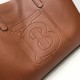 Burberry Leather Tote Brown High