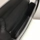 Large Leather Grace Bag Black Logo Print High