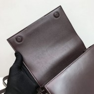 Small Leather Grace Bag Burgundy High