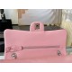 Medium CLASSIC HANDBAG Lambskin Pink Silver Metal A