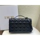 BOLSO MISS DIOR TOP HANDLE Cannage Lambskin Black High