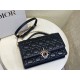 BOLSO MISS DIOR TOP HANDLE Cannage Lambskin Black High