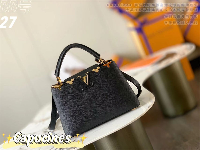 Louis Vuitton Capucines BB Bag Taurillon Leather  High