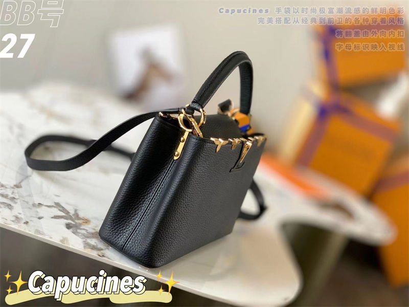 Louis Vuitton Capucines BB Bag Taurillon Leather  High