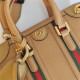 Gucci Mini canvas top handle bag 715771 Brown High