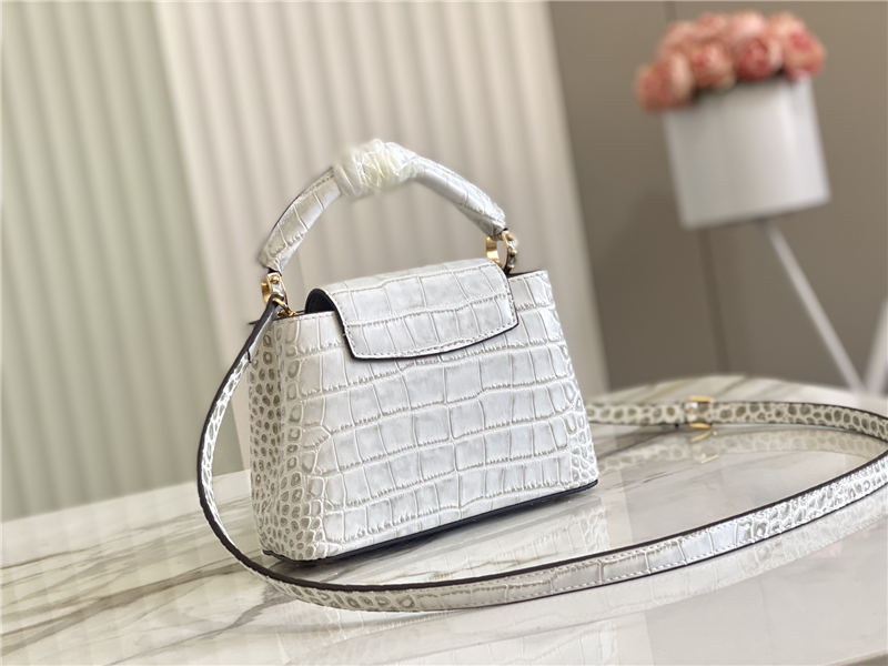 Louis Vuitton Capucines Mini Crocodile N94227 High