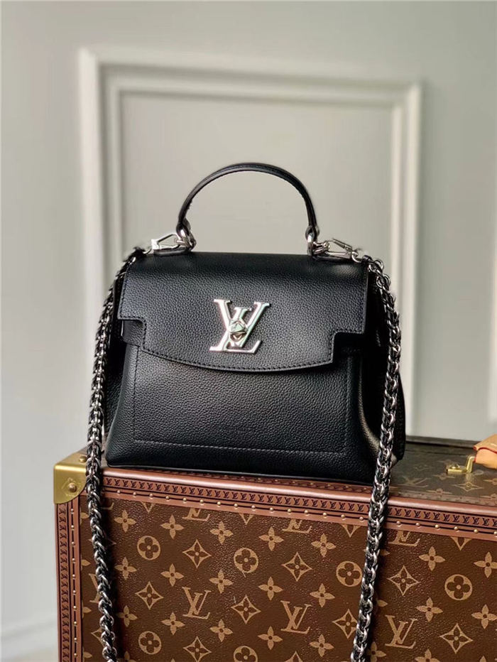 Louis Vuitton LOCKME EVER MINI Grained calf leather M20997 High