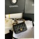 SMALL FLAP BAG AS3214 Lambskin & Gold-Tone Metal Black A