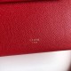 Celine Nano Belt Bag In Red Grained Calfskin High