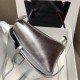 Celine Nano Belt Bag In Silver Lambskin High