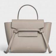 Celine Nano Belt Bag In Light Taupe Grained Calfskin High