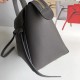 Celine Mini Belt Bag In Grey Grained Calfskin High