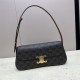 CELINE LOLA BAG MEDIUM IN TRIOMPHE CANVAS AND CALFSKIN High