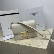 Celine Teen Triomphe Bag Shiny Calfskin Beige High