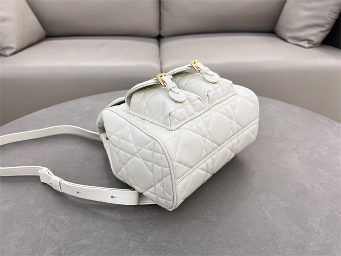 Dior CARO BACKPACK MEDIUM Macrocannage Lambskin High