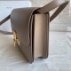 Celine Medium Classic Box Bag In Glazed Nut Liege Calfskin High