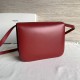 Celine Medium Classic Box Bag In Red Box Calfskin High