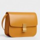 Celine Medium Classic Box Bag In Icre Box Calfskin High