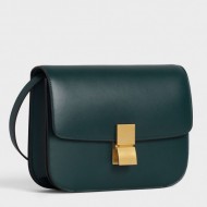 Celine Medium Classic Box Bag In Amazone Box Calfskin High