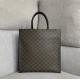 Celine Vertical Cabas Bag In Triomphe Canvas With Logo Print High