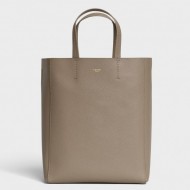 Celine Cabas Small Bag In Taupe Calfskin High