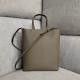 Celine Cabas Small Bag In Taupe Calfskin High