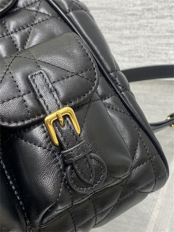 Dior CARO BACKPACK MEDIUM Macrocannage Lambskin High