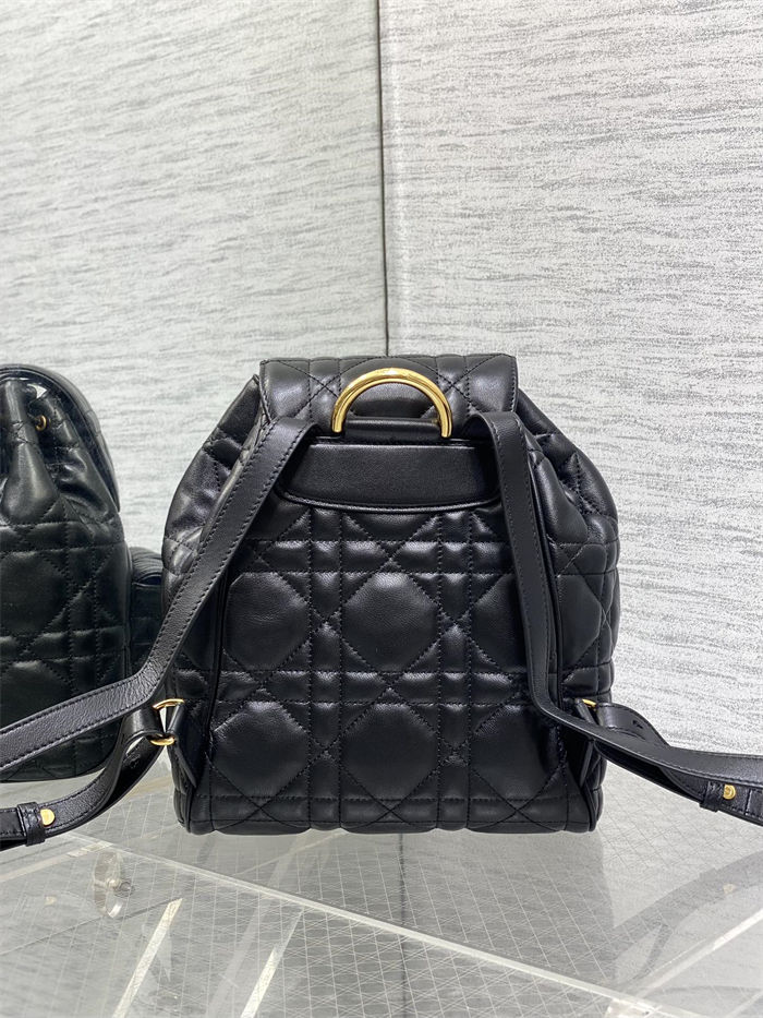 Dior CARO BACKPACK MEDIUM Macrocannage Lambskin High