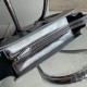 Celine Micro Luggage Bag In Silver Laminated Lambskin High