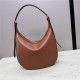 HELOISE CUIR TRIOMPHE BAG IN SUPPLE CALFSKIN Tan High