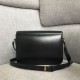 Celine Triomphe Medium Bag Calfskin Black High