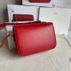 Celine Triomphe Medium Bag Calfskin Red High