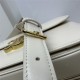 Celine Triomphe Medium Bag Calfskin Beige High