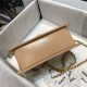 Chanel MINI FLAP BAG Calfskin & Gold-Tone Metal AS2615 Beige High