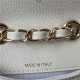 Chanel BELT BAG Grained Calfskin Gold-tone Metal AP2305 White High