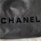 Chanel 22 MINI HANDBAG Shiny Grained Calfskin Black & Gold-Tone Lacquered Metal AS3980 High