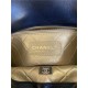 SMALL FLAP BAG Lambskin Glass Pearls Imitation Pearls Strass Gold Silver & Ruthenium Finish Metal Black High