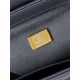 Chanel MINI SHOPPING BAG AS4416 Shiny Aged Calfskin & Gold-Tone Metal Dark Grey High