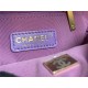 BACKPACK Grained Calfskin & Gold-Tone Metal AS3108 Purple High