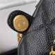 BACKPACK Grained Calfskin & Gold-Tone Metal AS3108 Black A