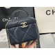 Chanel SMALL VANITY CASE Lambskin & Gold Metal AS2630 Navy High