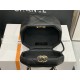 Chanel SMALL VANITY CASE Lambskin & Gold Metal AS2630 Black High