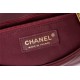 Chanel MINI FLAP BAG AS2693 Lambskin & Gold Metal Burgundy High