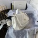 Chanel Mini Flap Bag A93749 Grained Calfskin Gold-Tone MetalWhite High