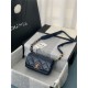 Chanel 19 Waist Bag AS1163 Lambskin Navy High