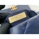 Chanel 19 Waist Bag AS1163 Lambskin Navy High