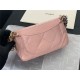 Chanel 19 Waist Bag AS1163 Lambskin Pink High