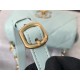 Chanel 19 Waist Bag AS1163 Lambskin Blue High