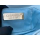 Chanel 19 Waist Bag AS1163 Lambskin Blue High