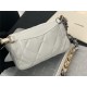 Chanel 19 Waist Bag AS1163 Lambskin White High